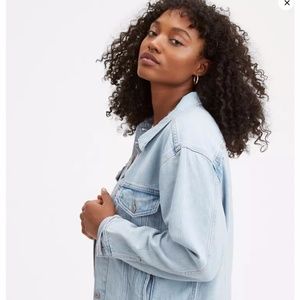 Levi's Ex-Boyfriend Trucker Jacket Denim Coat - M